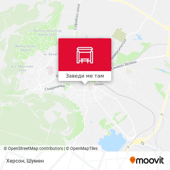 Херсон карта