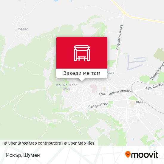 Искър карта