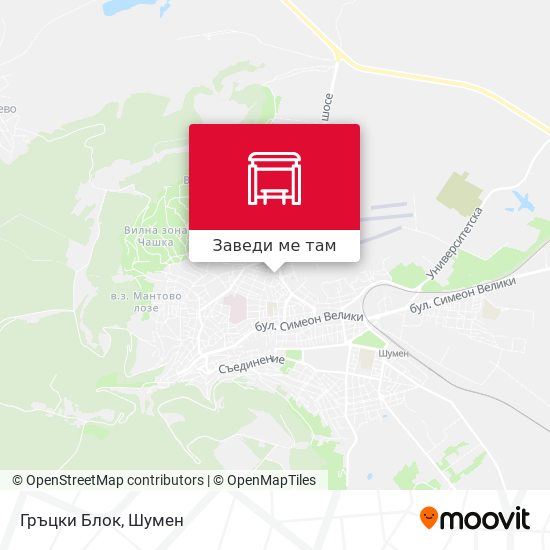 Гръцки Блок карта