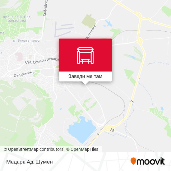 Мадара Ад карта