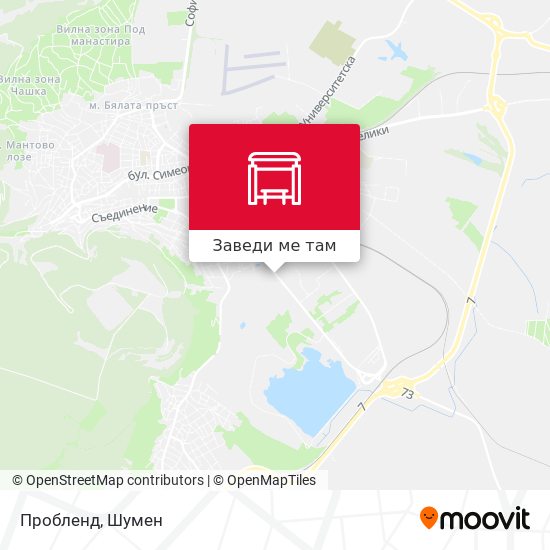 Пробленд карта