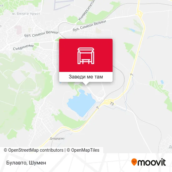 Булавто карта