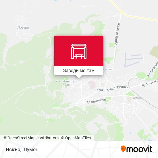 Искър карта