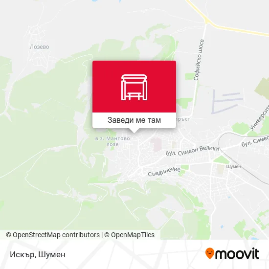 Искър карта