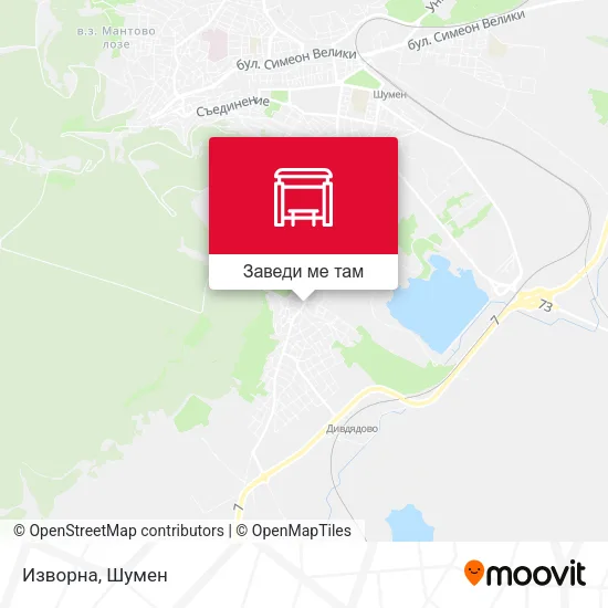 Изворна карта