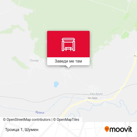 Троица 1 карта