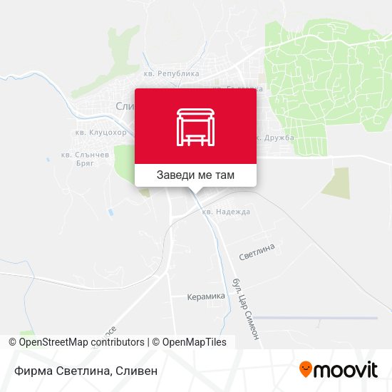 Фирма Светлина карта