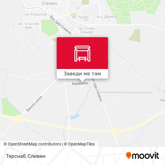 Терснаб карта