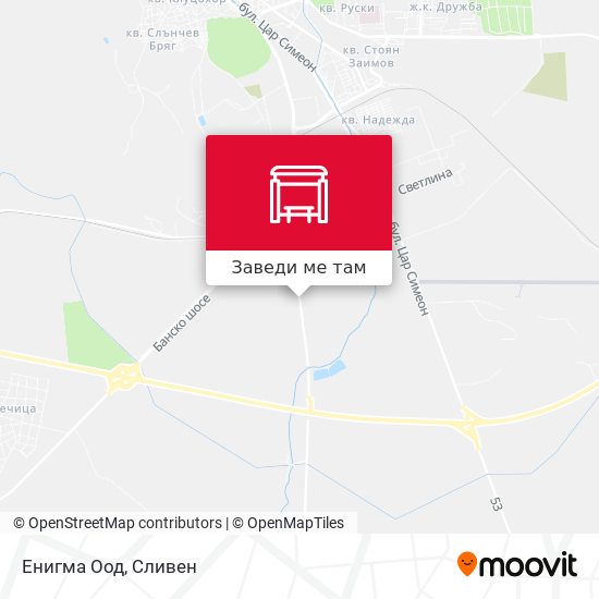 Енигма Оод карта