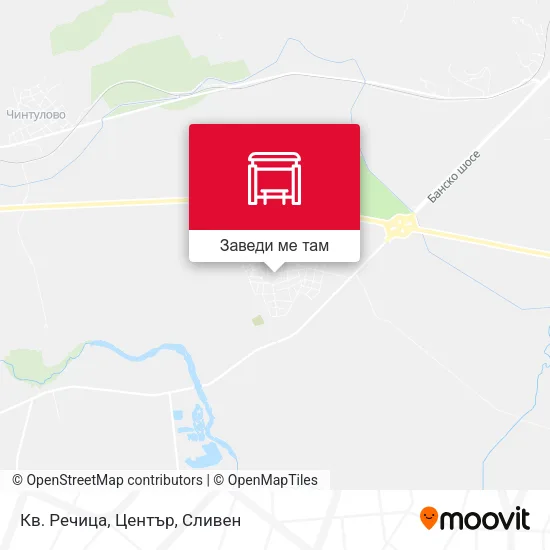 Кв. Речица, Център карта