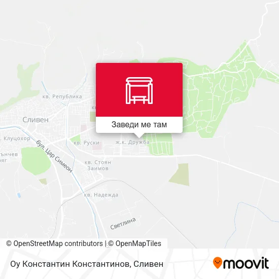 Оу Константин Константинов карта