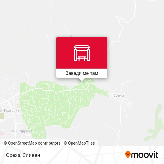 Ореха карта