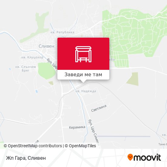 Жп Гара карта