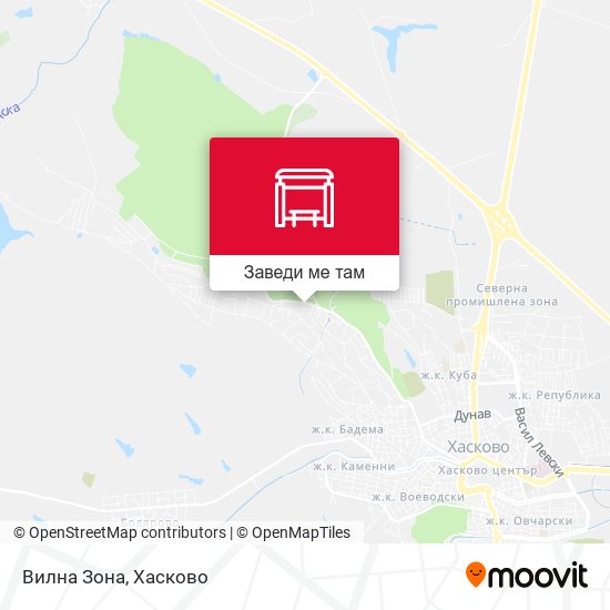 Вилна Зона карта