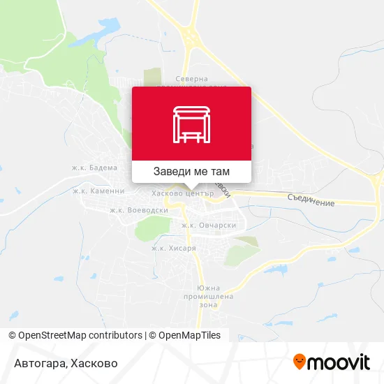 Автогара карта