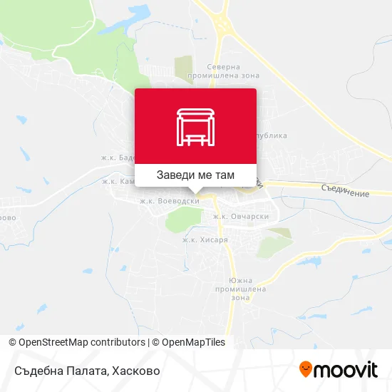Съдебна Палата карта