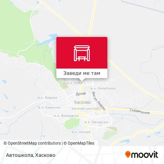 Автошкола карта