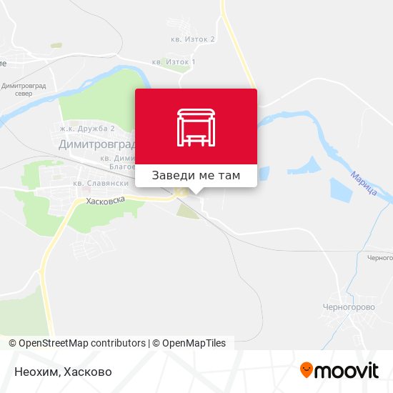 Неохим карта