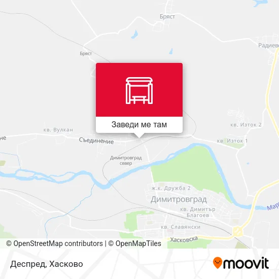 Деспред карта