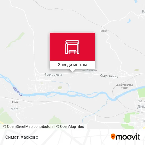 Симат карта