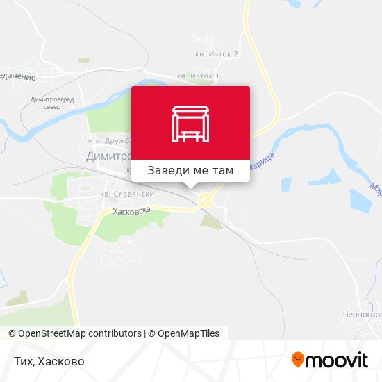 Тих карта