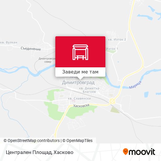 Централен Площад карта