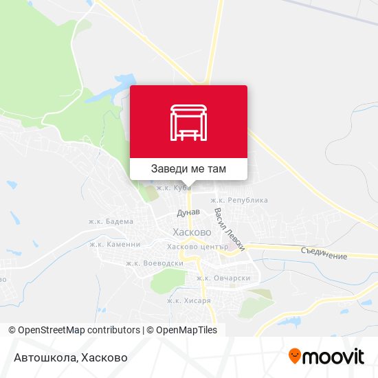 Автошкола карта