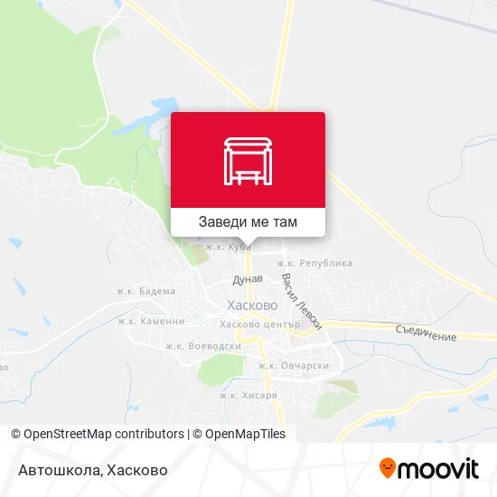 Автошкола карта