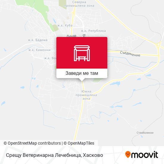 Срещу Ветеринарна Лечебница карта