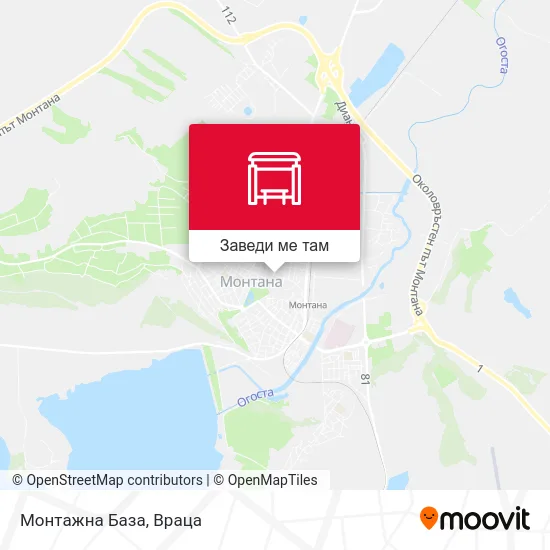 Монтажна База карта