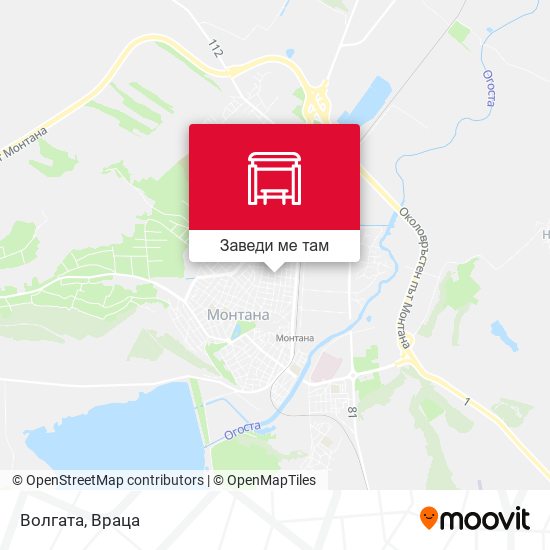 Волгата карта