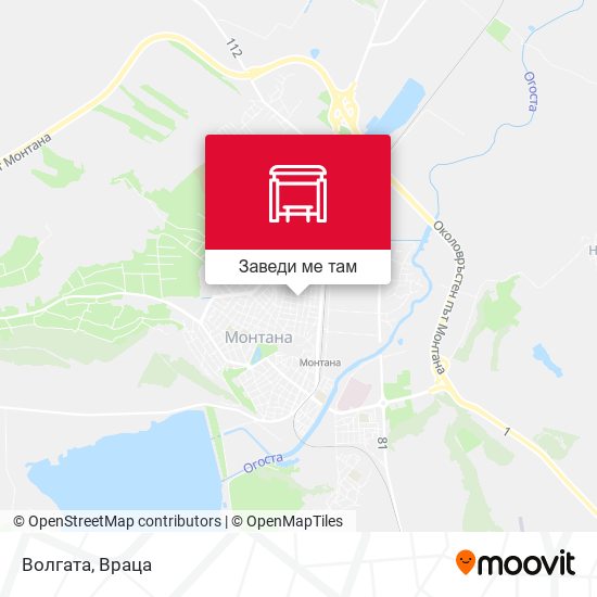Волгата карта