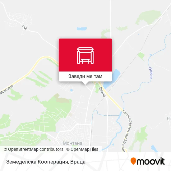 Земеделска Кооперация карта