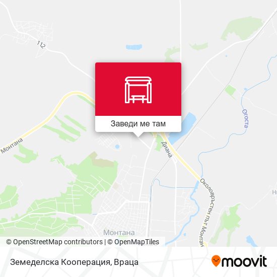 Земеделска Кооперация карта