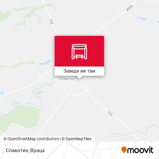 Славотин карта