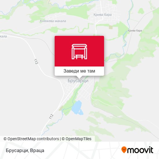 Брусарци карта
