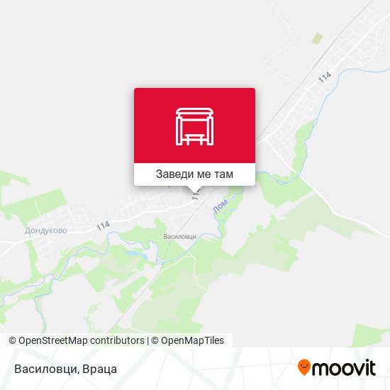 Василовци карта