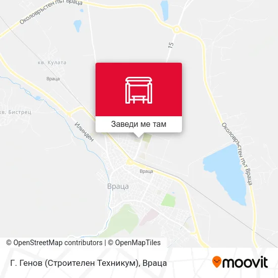 Г. Генов (Строителен Техникум) карта