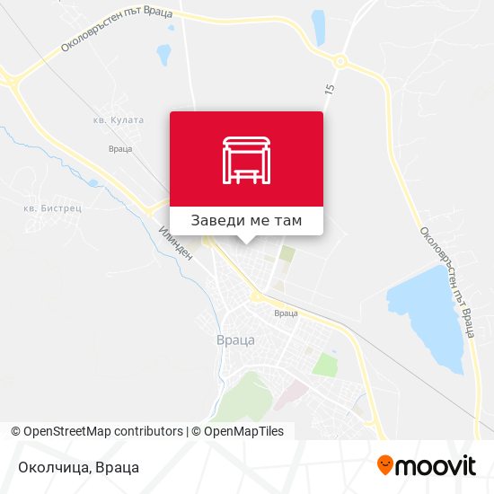 Околчица карта