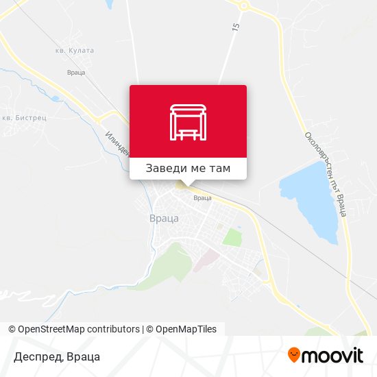 Деспред карта