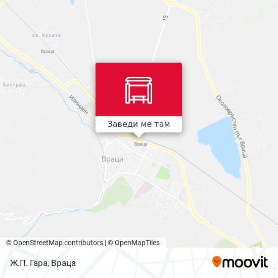 Ж.П. Гара карта