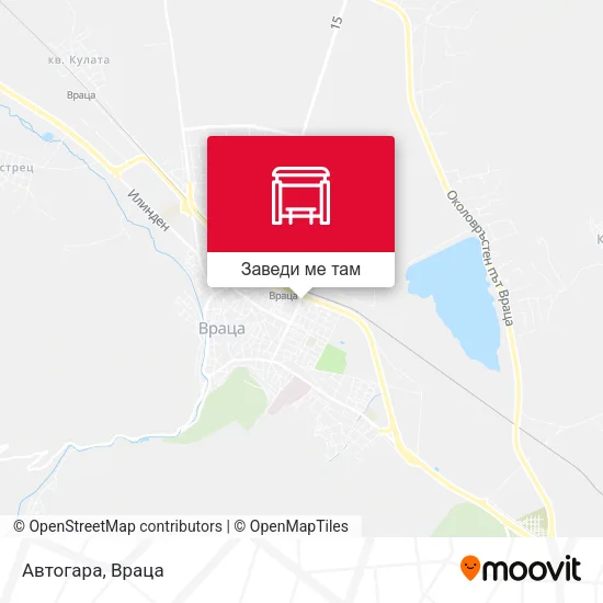 Автогара карта