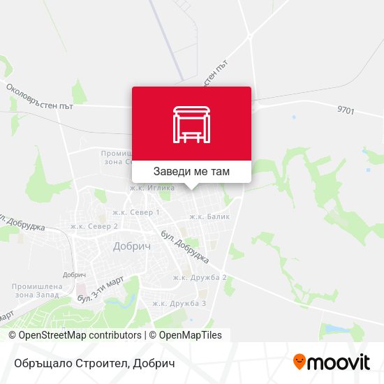 Обръщало Строител карта