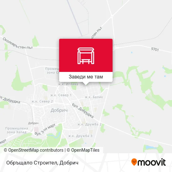 Обръщало Строител карта