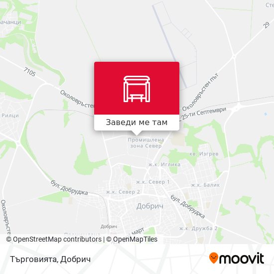 Търговията карта