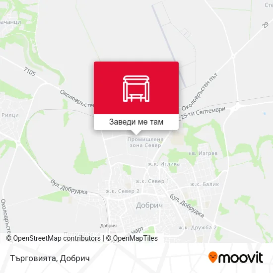 Търговията карта