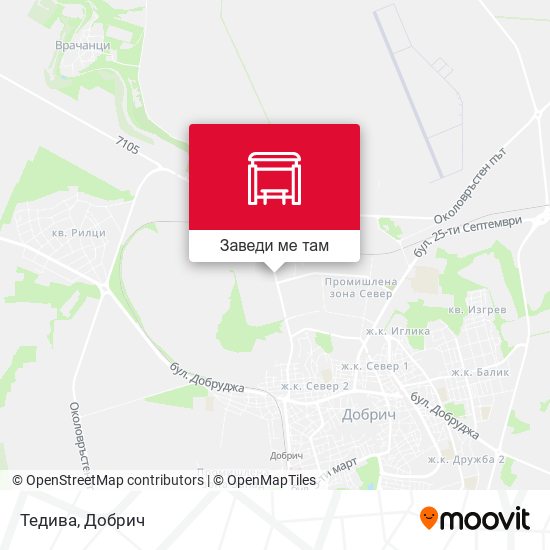 Тедива карта