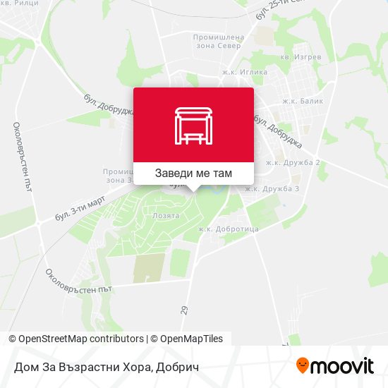 Дом За Възрастни Хора карта