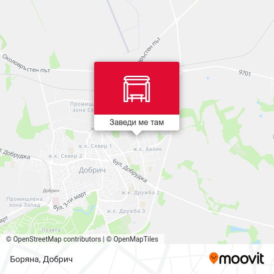 Боряна карта