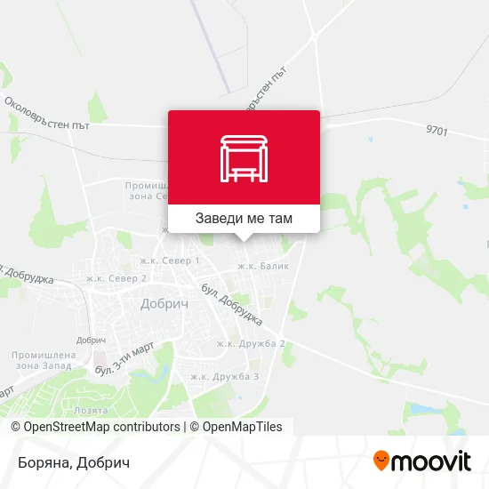 Боряна карта
